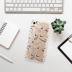 Odolné silikonové pouzdro iSaprio - Fancy - black - Huawei Honor 8A