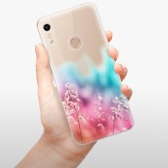 Odolné silikonové pouzdro iSaprio - Rainbow Grass - Huawei Honor 8A