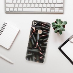 Odolné silikonové pouzdro iSaprio - Black Bullet - Huawei Honor 8A
