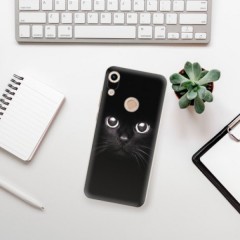 Odolné silikonové pouzdro iSaprio - Black Cat - Huawei Honor 8A