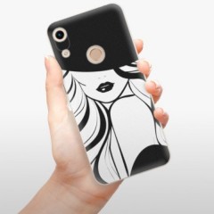 Odolné silikonové pouzdro iSaprio - First Lady - Huawei Honor 8A