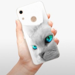 Odolné silikonové pouzdro iSaprio - Cats Eyes - Huawei Honor 8A