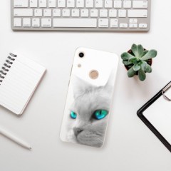 Odolné silikonové pouzdro iSaprio - Cats Eyes - Huawei Honor 8A