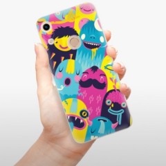 Odolné silikonové pouzdro iSaprio - Monsters - Huawei Honor 8A