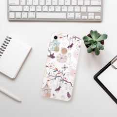 Odolné silikonové pouzdro iSaprio - Birds - Huawei Honor 8A