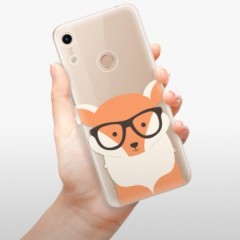 Odolné silikonové pouzdro iSaprio - Orange Fox - Huawei Honor 8A