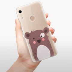Odolné silikonové pouzdro iSaprio - Brown Bear - Huawei Honor 8A