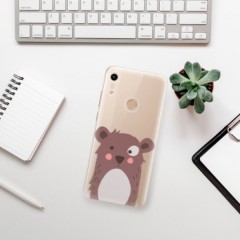 Odolné silikonové pouzdro iSaprio - Brown Bear - Huawei Honor 8A