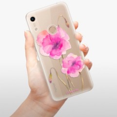 Odolné silikonové pouzdro iSaprio - Poppies 02 - Huawei Honor 8A