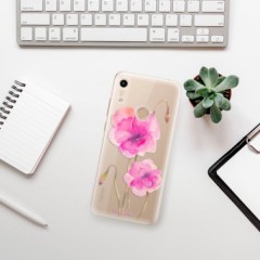 Odolné silikonové pouzdro iSaprio - Poppies 02 - Huawei Honor 8A