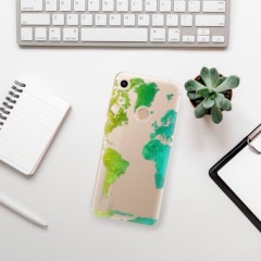 Odolné silikonové pouzdro iSaprio - Cold Map - Huawei Honor 8A