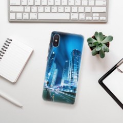 Plastové pouzdro iSaprio - Night City Blue - Xiaomi Mi 8 Pro