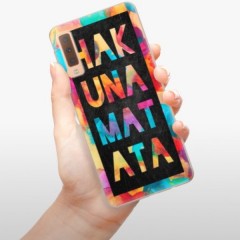 Odolné silikonové pouzdro iSaprio - Hakuna Matata 01 - Samsung Galaxy A7 (2018)
