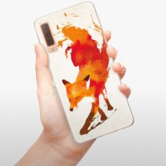 Odolné silikonové pouzdro iSaprio - Fast Fox - Samsung Galaxy A7 (2018)