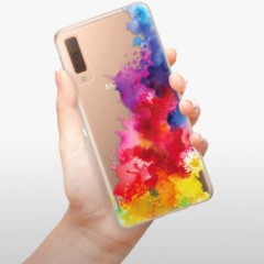 Odolné silikonové pouzdro iSaprio - Color Splash 01 - Samsung Galaxy A7 (2018)