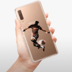 Odolné silikonové pouzdro iSaprio - Fotball 01 - Samsung Galaxy A7 (2018)