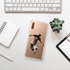 Odolné silikonové pouzdro iSaprio - Fotball 01 - Samsung Galaxy A7 (2018)