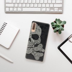 Odolné silikonové pouzdro iSaprio - Mayan Skull - Samsung Galaxy A7 (2018)