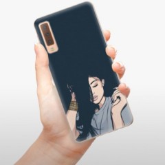 Odolné silikonové pouzdro iSaprio - Swag Girl - Samsung Galaxy A7 (2018)
