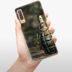 Odolné silikonové pouzdro iSaprio - Grenade - Samsung Galaxy A7 (2018)