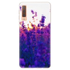 Odolné silikonové pouzdro iSaprio - Lavender Field - Samsung Galaxy A7 (2018)
