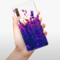 Odolné silikonové pouzdro iSaprio - Lavender Field - Samsung Galaxy A7 (2018)