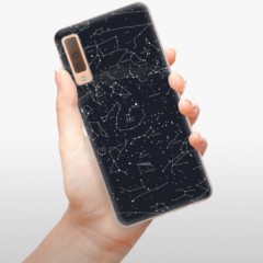 Odolné silikonové pouzdro iSaprio - Night Sky 01 - Samsung Galaxy A7 (2018)