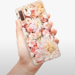 Odolné silikonové pouzdro iSaprio - Flower Pattern 06 - Samsung Galaxy A7 (2018)