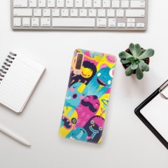 Odolné silikonové pouzdro iSaprio - Monsters - Samsung Galaxy A7 (2018)