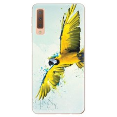 Odolné silikonové pouzdro iSaprio - Born to Fly - Samsung Galaxy A7 (2018)