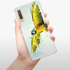 Odolné silikonové pouzdro iSaprio - Born to Fly - Samsung Galaxy A7 (2018)