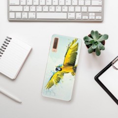 Odolné silikonové pouzdro iSaprio - Born to Fly - Samsung Galaxy A7 (2018)