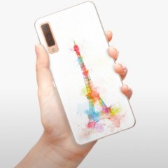 Odolné silikonové pouzdro iSaprio - Eiffel Tower - Samsung Galaxy A7 (2018)