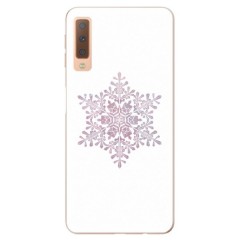 Odolné silikonové pouzdro iSaprio - Snow Flake - Samsung Galaxy A7 (2018)
