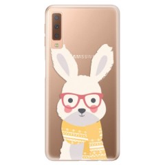 Odolné silikonové pouzdro iSaprio - Smart Rabbit - Samsung Galaxy A7 (2018)