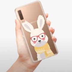 Odolné silikonové pouzdro iSaprio - Smart Rabbit - Samsung Galaxy A7 (2018)