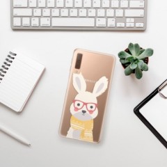 Odolné silikonové pouzdro iSaprio - Smart Rabbit - Samsung Galaxy A7 (2018)