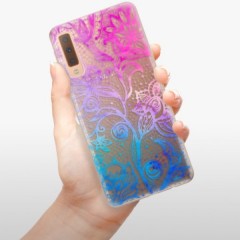 Odolné silikonové pouzdro iSaprio - Color Lace - Samsung Galaxy A7 (2018)
