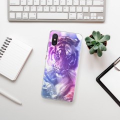 Plastové pouzdro iSaprio - Purple Tiger - Xiaomi Mi 8 Pro