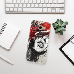 Odolné silikonové pouzdro iSaprio - Sketch Face - Samsung Galaxy A5 2017