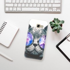 Odolné silikonové pouzdro iSaprio - Galaxy Cat - Samsung Galaxy A5 2017