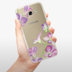 Odolné silikonové pouzdro iSaprio - Purple Orchid - Samsung Galaxy A5 2017