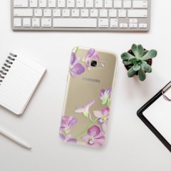 Odolné silikonové pouzdro iSaprio - Purple Orchid - Samsung Galaxy A5 2017