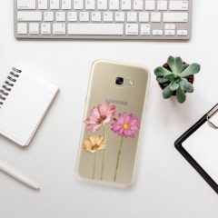 Odolné silikonové pouzdro iSaprio - Three Flowers - Samsung Galaxy A5 2017