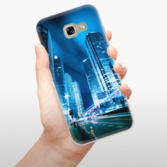 Odolné silikonové pouzdro iSaprio - Night City Blue - Samsung Galaxy A5 2017