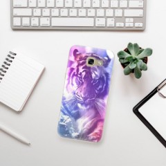 Odolné silikonové pouzdro iSaprio - Purple Tiger - Samsung Galaxy A5 2017