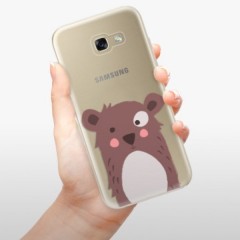 Odolné silikonové pouzdro iSaprio - Brown Bear - Samsung Galaxy A5 2017