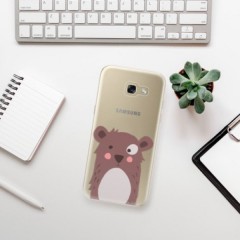 Odolné silikonové pouzdro iSaprio - Brown Bear - Samsung Galaxy A5 2017