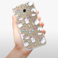 Odolné silikonové pouzdro iSaprio - Unicorn pattern 02 - Samsung Galaxy A5 2017