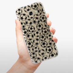 Odolné silikonové pouzdro iSaprio - Football pattern - black - Samsung Galaxy A5 2017